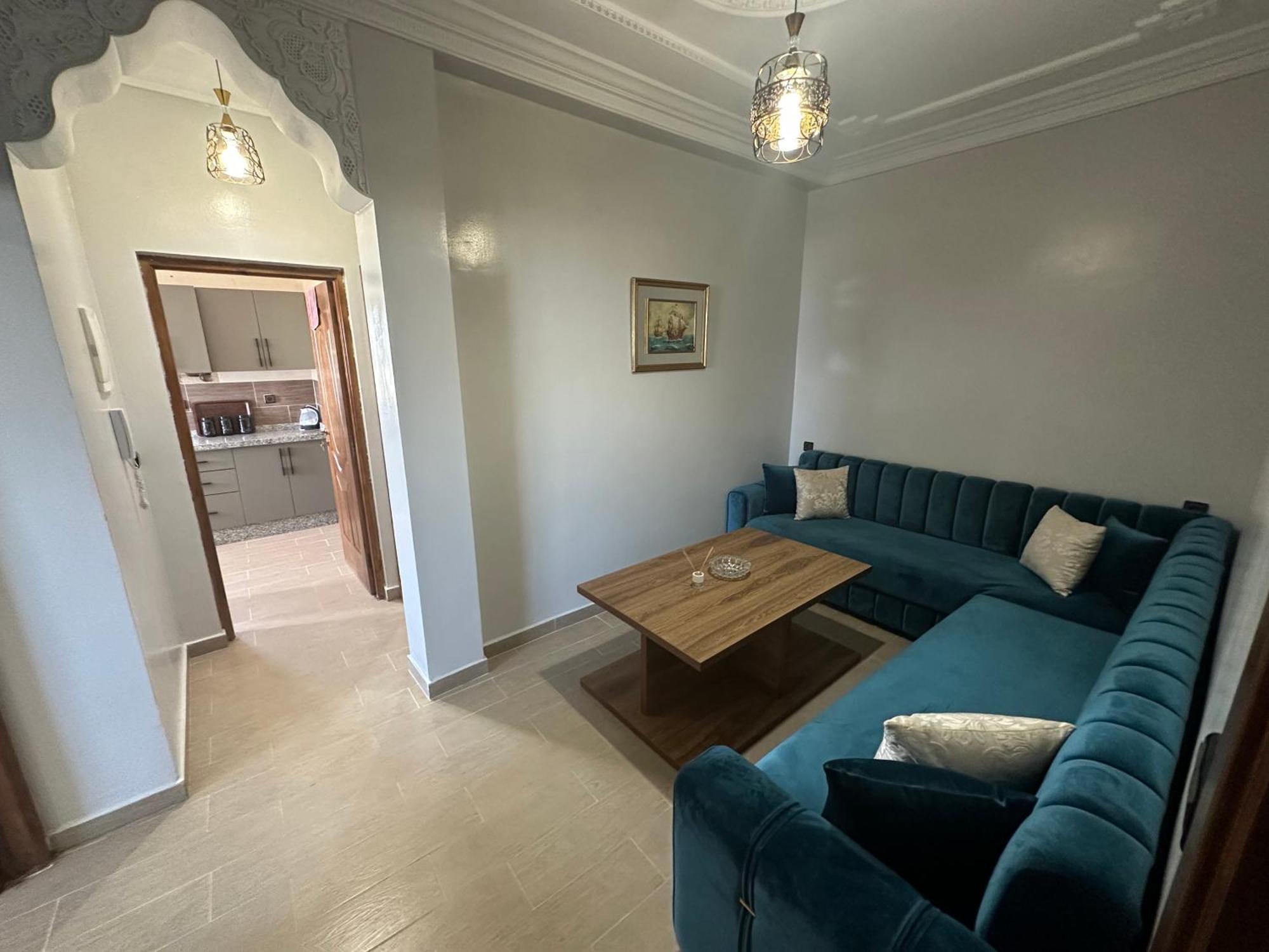 Appartement A Houma, Proche Port Tanger Med Dalia Bagian luar foto